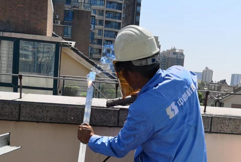 機(jī)房防雷接地工程施工現(xiàn)場