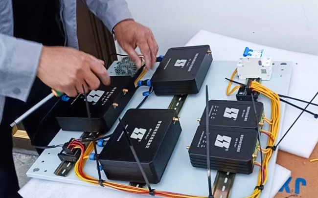 中普科技智能防雷系統(tǒng)部署現(xiàn)場(chǎng)