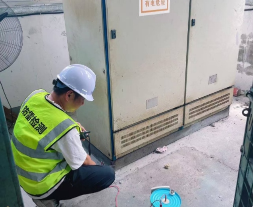 合肥某廠區(qū)防雷裝置檢測